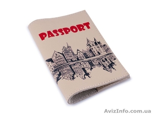 Кожаные обложки на паспорт Украина! #1404466