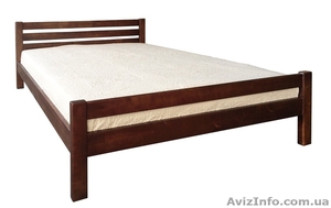 Кровать Элегант орех темный #1411743