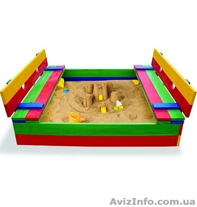 Детская цветная песочница SB-2 #1409182
