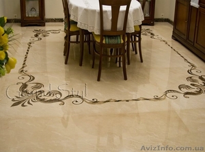 Ггидрорез,  панно для пола,  изделия из мрамора #1401776