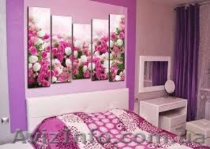 Модульные картины для декора интерьера офиса,  гостиной,  спальни,  кухни,  кафе #1403638