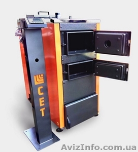 Продаем твердотопливный котел на дровах СЕТ 100 кВт с ручной загрузкой топлива #1404386