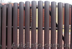 Штакет металлический. Любой цвет. Высота по индивидуальному заказу. #1403110