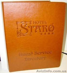 Папки для меню,  счетницы,  карта вин,  изготовление папок меню Киев в Киеве AvizIn #1415850