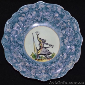 Тарелка декоративная агитационный фарфор #1433671