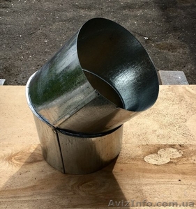 Изготовление отводов из жести (оцинкованной стали) в Одессе #1435485