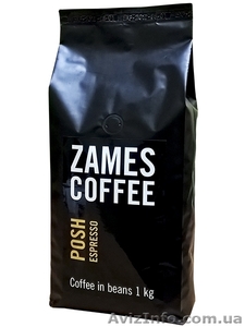 Кофе в зернах Zames Posh Espresso 1 кг #1442230