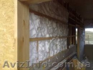 Теплоизоляция,  пеноизол,  утеплить дом,  жидкий пенопласт,  утеплитель #1432271