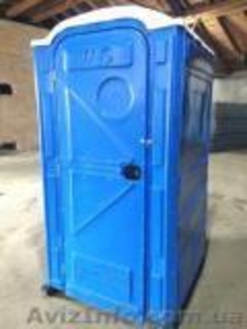 Биотуалет кабина передвижная пластиковая #1436376