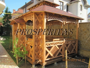 Беседка- полуфабрикат от Prosperitas. - 30 % от цены любой беседки  #1446558