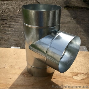Изготовление тройников из жести (оцинкованной стали) в Одессе #1435489