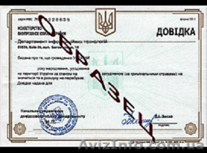 Справка о несудимости #1429912