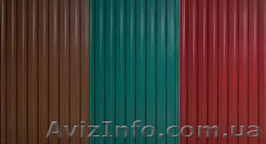 Профнастил для забора и облицовки. #1447035