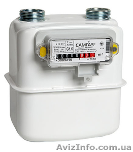 Счетчики газа Самгаз G 1.6 #1444533