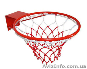 Баскетбольное кольцо с упором (корзина баскетбольная)  D=45 см #1458314