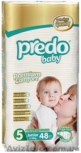 Подгузники детские PREDO Baby JUMBO PACK. #1448163