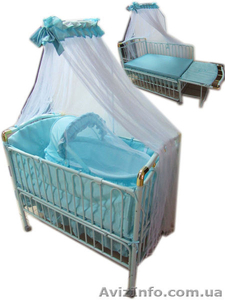 Распродажа! Поспешите! Осталось всего 3 кроватки Geoby. Новые #1456556