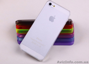 Ультратонкий полупрозрачный защитный чехол для iPhone 5,  iPhone 5S SE   #1457141