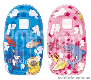 Надувная доска/плот для плавания 99х51см с окошком для наблюдения #1458745