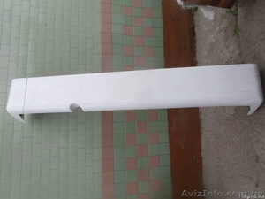 Бампер задний Богдан А-92, новый, стеклопластиковый #1455020