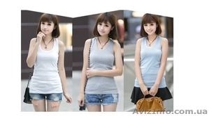   майка борцовка хлопок коттон цветные   #1458589