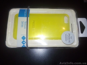 Rock Брендовый стильный желтый чехол для iPhone 5C #1458451