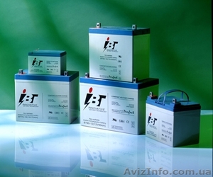 Аккумуляторные батареи гелевые, IBT TECHNOLOGIES #1446919