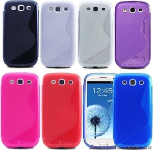 S-line TPU Силиконовый чехол для Samsung i9300 Galaxy S3 #1459237