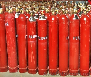 Гелий газообразный марки А,  марки Б в баллонах #1447813