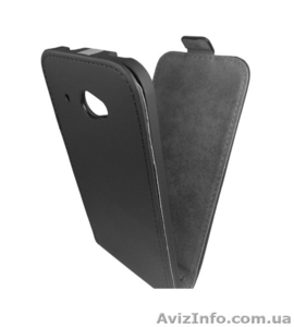 Чехол черный книжка флип HTC Desire 601 - Мобильные телефоны,  КПК,  GPS #1457569