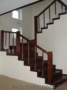 Деревянные лестницы для дома. #1448171