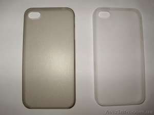 GlobalCase Брендовый прозрачный матовый ультратонкий чехол iPhone 4 4S #1457137