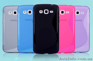 S-line TPU чехол Samsung Galaxy Grand 2 Duos G7102 G7106 G7108 G7105 #1459264