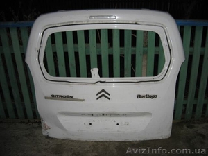 Citroen Berlingo 09-14 пас. крышка багажника #1460510