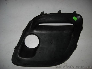 Citroen C1 05-14 заглушка вставка левой противотуманки птф противотуманной фары  #1460476