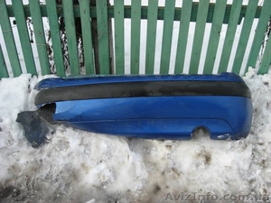 Citroen C3 02-09 молдинг заднего бампера 9642634180 #1460484