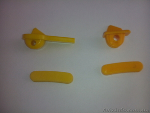 Пластиковые насадки на лапу монтажную стальную #1465381