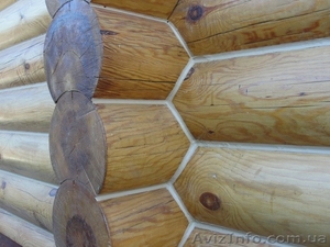 Герметизация швов сруба #1467507