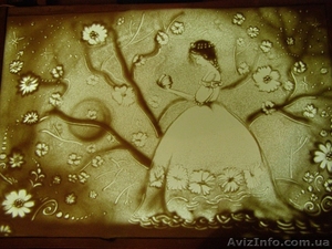 Песочное шоу,  песочная анимация #1465772