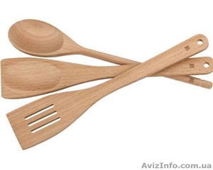 Деревянные ложки,  лопатки для сковородки и пр догр #1461618