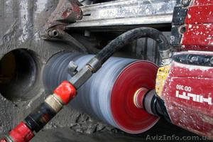 Алмазное сверление отверстий резка проемов штроб демонтаж #1465006