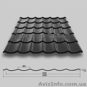 Продам металлочерепицу Классик от производителя #1470012