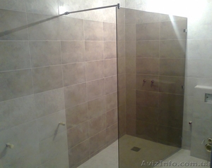 Душевая перегородка как ограждение душа #1465402