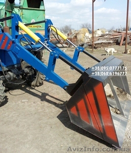 Фронтальный погрузчик кун на МТЗ,  ЮМЗ,  Т-40 ( L 4м. ) с копирами #1460202