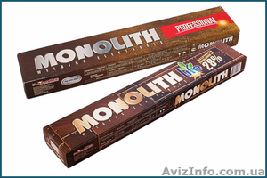 Електроди Моноліт РЦ ТМ Monolith,  сварочна проволка #1367887