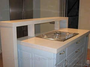 Столешницы из искусственного камня,  кухонная столешница (кварцит) #1166286