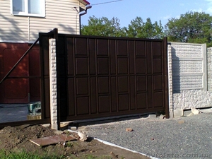 Ворота,  + Калитки,  Филенчатые 