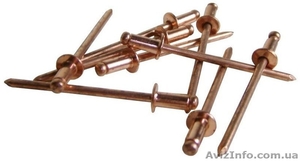 Продам заклепки отрывные из меди DIN 7337 #1477045