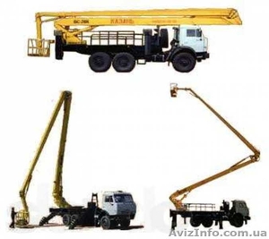 Услуги автовышки АП-17, АГП- 22-36 м. в Кривом Роге #1476133