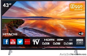 Телевизоры Hitachi 43HB6T62 Wi-Fi Smart T2 #1477069
